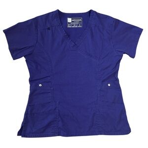 MedGear Dark Purple Scrub Top Women’s Medium